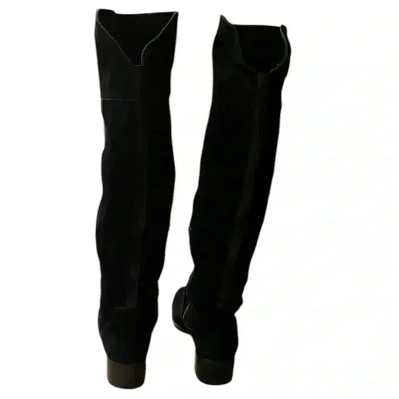 VINCE CAMUTO Kochelda Over the Knee Boot Black Suede Size 8 - Picture 3 of 11